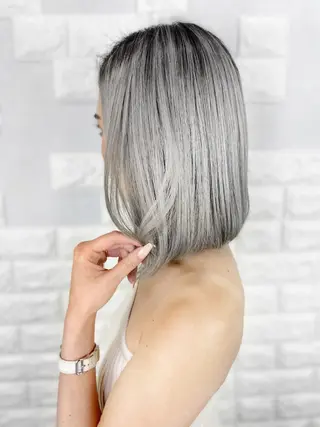 ショート カラー ヘアアレンジ 次世代シールエクステ 錦糸町 小泉 朋之のヘアスタイル