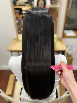 ロング verite所属・🎀仙台/艶カラー /暖色/ありさ🎀のヘアスタイル