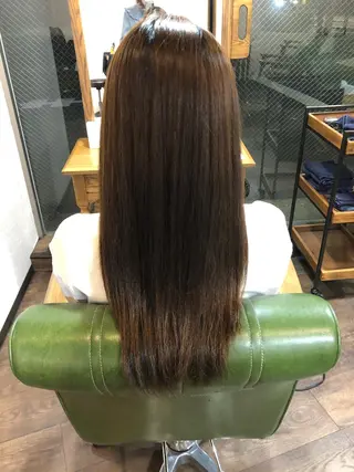 ロング 似合わせカラーカット 🪽chinatsuのヘアスタイル