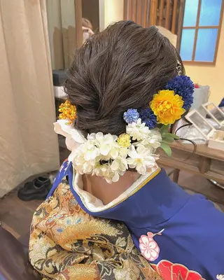 ミディアム カラー パーマ ヘアアレンジ メンズ キッズ ネイル マツエク・マツパ 🫧垢抜けヘア🫧 SHIORIのヘアスタイル