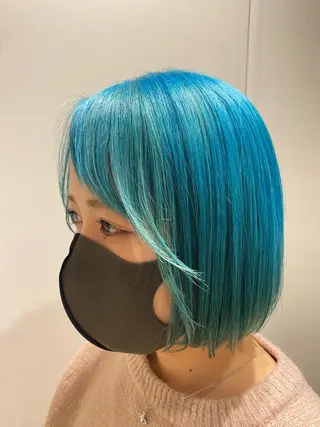 ショート カラー kawabe maikoのヘアスタイル