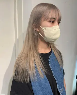 ロング カラー パーマ ヘアアレンジ メンズ キッズ ネイル マツエク・マツパ アイブロウ ブリーチ　ハイトーン 特化🌈フジタハルキのヘアスタイル