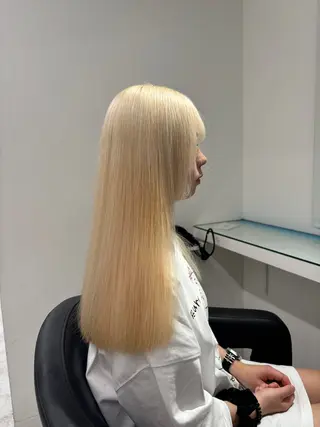 ロング カラー 中韓レイヤー/ ブラウン🤎はやとのヘアスタイル