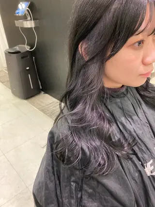 カラー 💖ブリーチなし透明 感💖ASAHIのヘアスタイル