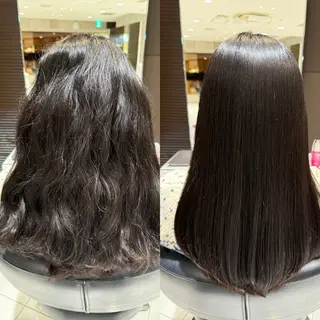 セミロング AVANCE emiのヘアスタイル