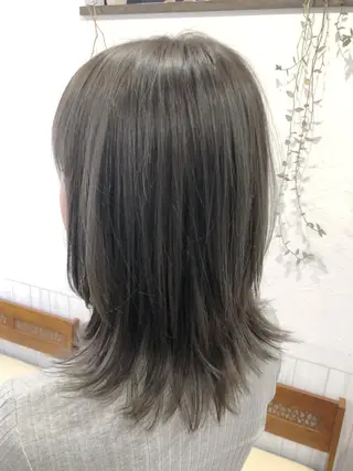 ミディアム カラー Rise Heart 中村 裕介のヘアスタイル