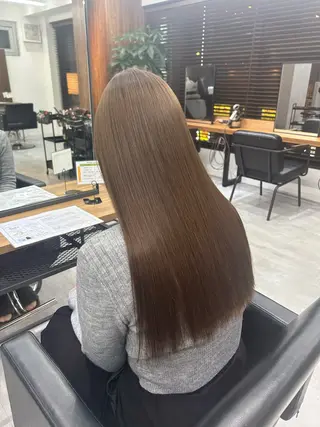 ロング カラー ENA💗NEXT /ハイトーンエクステのヘアスタイル