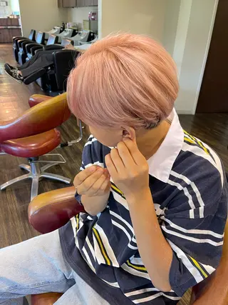 ショート カラー メンズ メンズスタイル /メンズパーマ/須藤のヘアスタイル