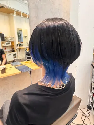 ミディアム カラー 似合う髪型が 分からない方へのヘアスタイル