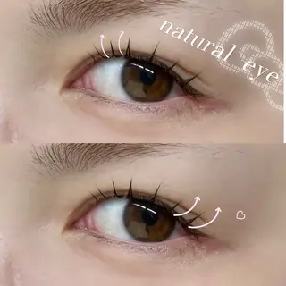 マツエク・マツパ natural viviのマツエク・マツパデザイン