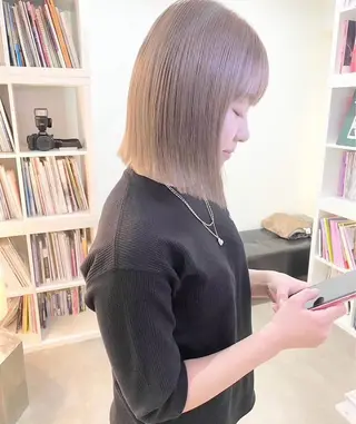 カラー ෆ˚*髪質改善/ ナツ˚* ෆのヘアスタイル