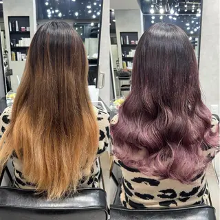 ロング カラー ヘアアレンジ ar+ ❤︎ maiのヘアスタイル