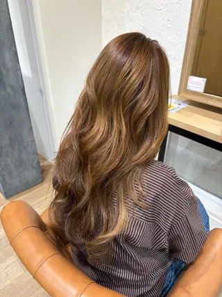 ロング カラー bisou hair Kayanoのヘアスタイル