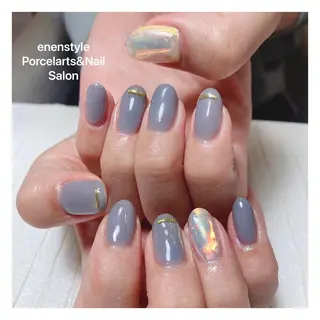 ミディアム ネイル 👑enen style👑のネイルデザイン