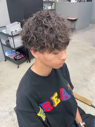 ショート メンズ メンズ専門サロン wokeのヘアスタイル