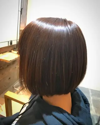ショート カラー hair care ACRO店長　谷のヘアスタイル