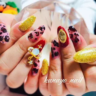 ロング ネイル 居田 袈奈代のネイルデザイン