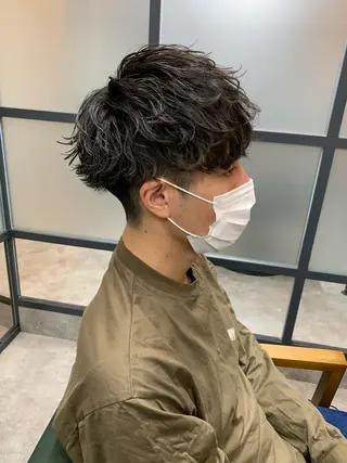 ショート メンズ 【S.BROOM】 店長　西川徹のヘアスタイル