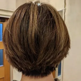 ショート ✃ミヤザキ ヒサシ✃のヘアスタイル