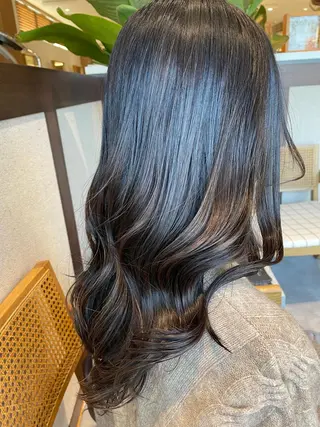 ロング 松井 竜輝のヘアスタイル