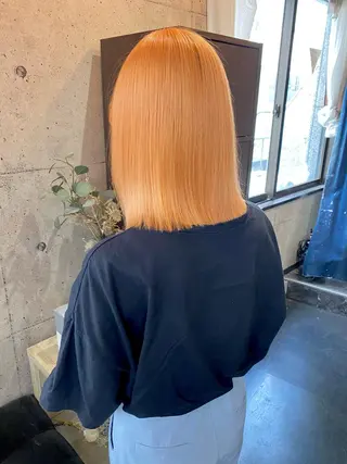 ミディアム カラー ⭕️ダメージレス特化 髪質改善🥇丸山憲人のヘアスタイル
