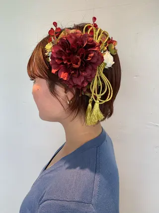 ショート カラー RISAKO レイヤーカット🎀のヘアスタイル