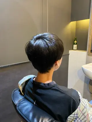 ミディアム メンズ 🌟夜から通える🌟 メンズ専門店長RENのヘアスタイル