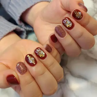 ネイル ジェヌインネイル 河内のネイルデザイン