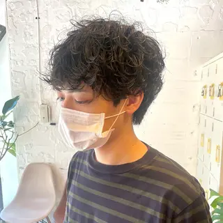 パーマ メンズ 🔥メンズショート 職人🔥大澤龍也のヘアスタイル