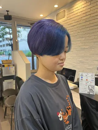 ショート sail hairのヘアスタイル