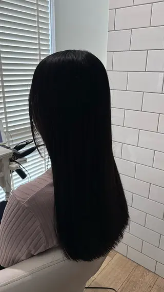 ロング カラー 似合わせ 顔周りYUUGAのヘアスタイル