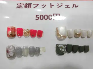 ネイル ネイルサロン Cureのネイルデザイン
