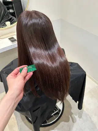 セミロング 左藤 樹真のヘアスタイル