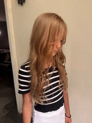 ロング カラー 無料ショートカット 募集中📛杏のヘアスタイル