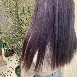 ロング カラー ヘアアレンジ 小白井 由美のヘアスタイル