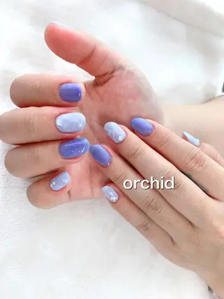ネイル orchid ♡オーキッドのネイルデザイン