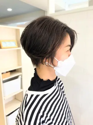ショート パーマ 植松 茜のヘアスタイル