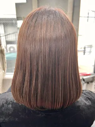 ミディアム ♡HARUKA/縮毛 /髪質改善/BOBのヘアスタイル