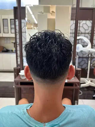 ショート パーマ メンズ 🧊メンズ特化🧊 高木航希のヘアスタイル