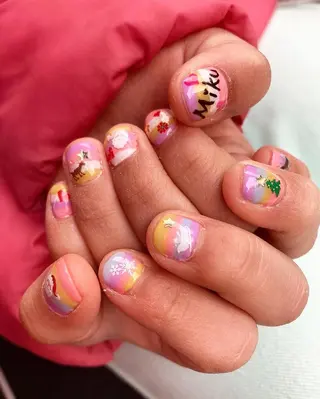 キッズ プライベートサロン ☺︎Tsmile☺︎のネイルデザイン