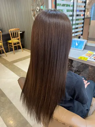 ロング カラー 鳥見 若菜のヘアスタイル