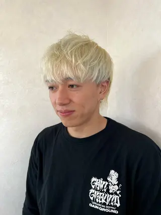 パーマ 🖤複雑履歴ブリーチ Mizuki 🖤のヘアスタイル
