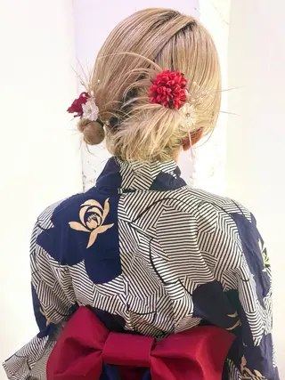 ヘアアレンジ そ にのヘアスタイル