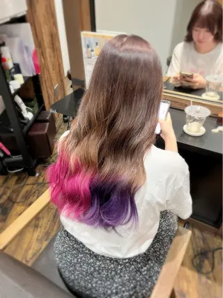 ロング カラー 赤羽Gardenia 🌸ayame🌸のヘアスタイル