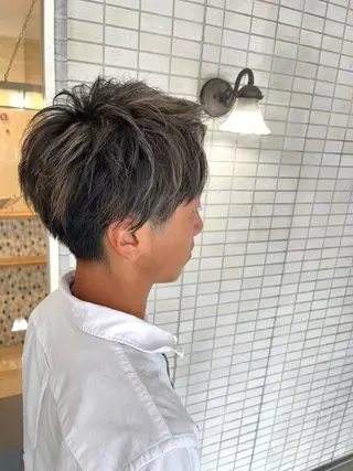 ショート メンズ ショート/ボブ アンドウ☺︎のヘアスタイル