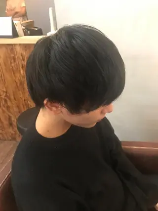 ミディアム ✨上村 潤平✨メンズヘア✨のヘアスタイル