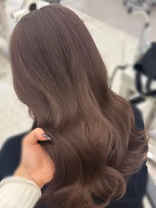 ロング モデル募集in渋谷 ソナのヘアスタイル