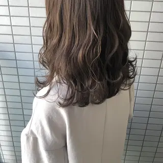 セミロング カラー マンツーマン半個室 tamuraのヘアスタイル