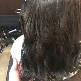 セミロング カラー ish by fan .代表✂️木谷宏夢のヘアスタイル