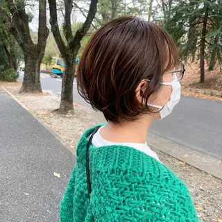 ショート 🐰桃山台/髪質改善 山亀のヘアスタイル